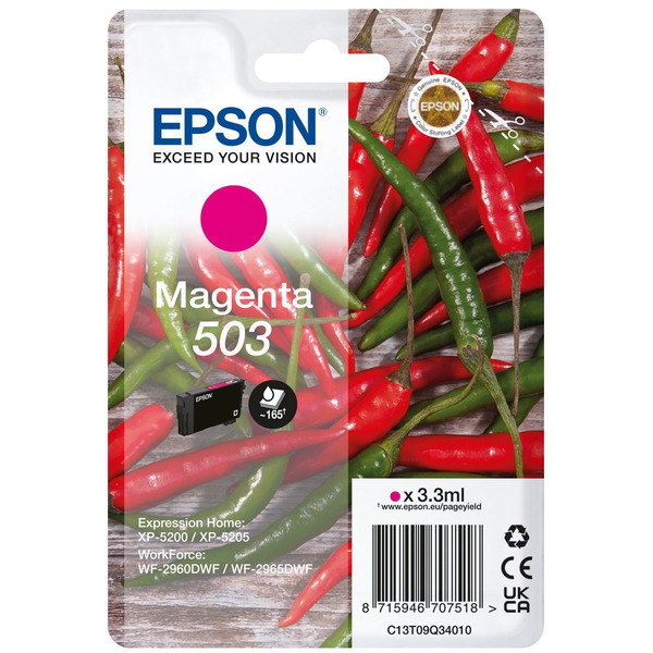 Original Epson Tinte C13T09Q34010 / 503 / C13T09Q34010 magenta für C13T09Q34010